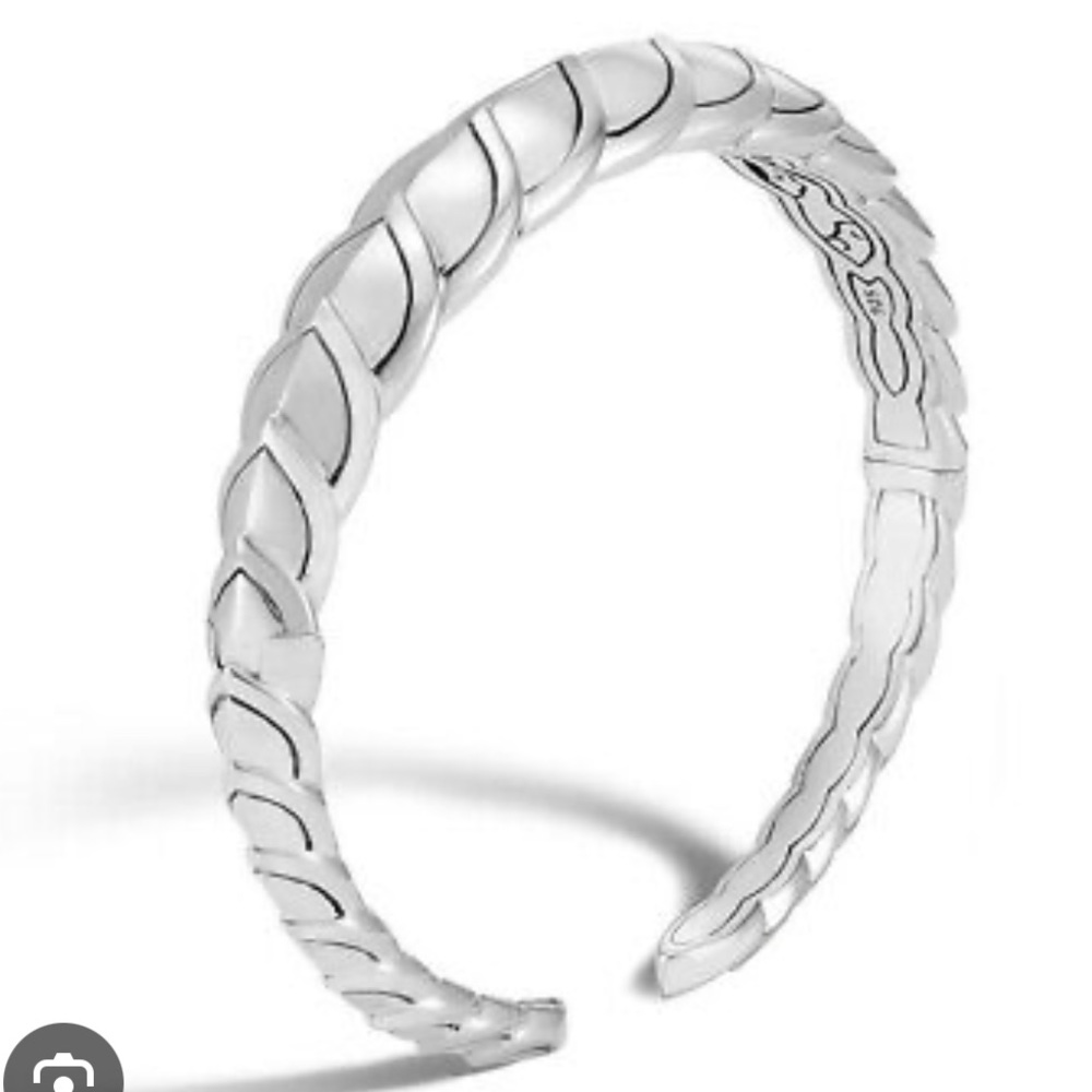 John Hardy Legends Naga collection Sterling silver size M cuff bracelet EUC! - Picture 2 of 16